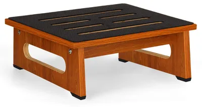 Productafbeelding van Houten Opstapkruk met Antislip Rubberen Pad