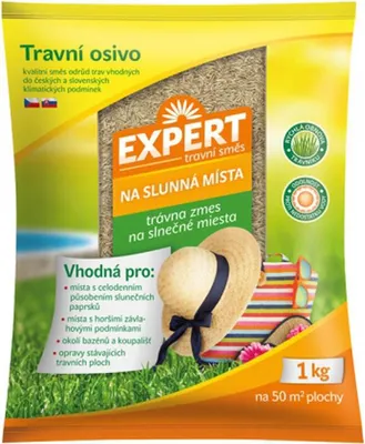 Obrázek produktu pro Forestina Travní směs Expert na slunná místa 1 kg FORESTINA 9400fo