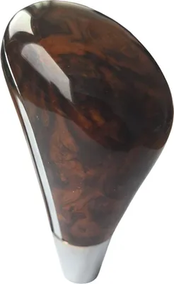 Immagine prodotto di Pomello del cambio per Mercedes Classe C W202 S202 1993-2001 in legno pregiato e cromo