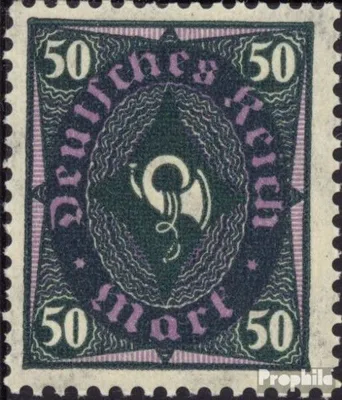 Produktbild von Briefmarken Deutsches Reich 1922 Mi 209b gestempelt Posthornzeichnung