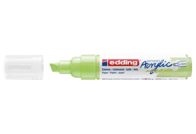 Produktbild von Edding 5000 Acrylmarker Breit, Grün, Meißel, Grün, Extradick, 5 mm, 1 cm