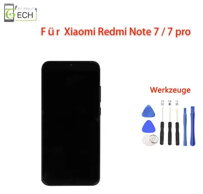 Produktbild von Für Xiaomi Redmi Note 7 / 7 Pro LCD Display mit Rahmen Touch Screen Bildschirm