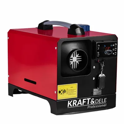 Produktbild von KRAFT&DELE | Diesel-Luftheizung, Standheizung, 9kW, 12/230V, schnell aufheizende Lufterhitzer mit Fernbedienung, für Wohnmobil, LKW, Boot, Anhänger, Luftheizung Air Diesel