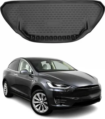 Immagine prodotto di Vaschetta portabagagli per Tesla Model X 2016-2020 in gomma TPE nero