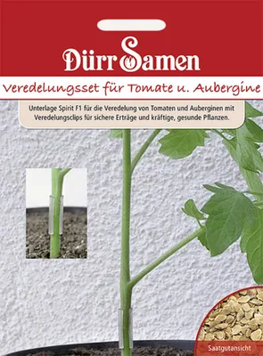 Produktbild von Dürr-Samen - Veredelungs-Set Für Tomaten und Auberginen - Saatgut - 1978