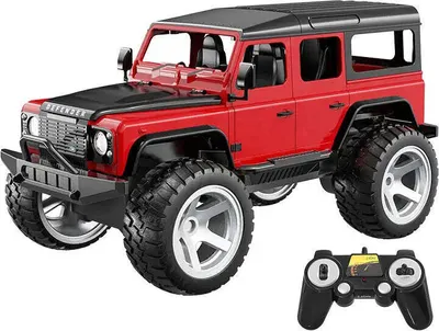 Zdjęcie produktu dla RC remote control car 1:14 Double Eagle (red) Land Rover Defender E362-003