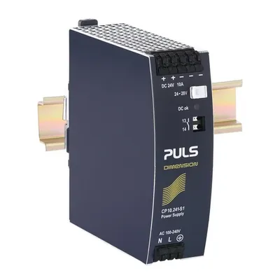 Immagine prodotto di DIMENSIONE PULS Alimentatore per guida DIN (guida DIN) 10 A 240 W (CP10.241-S1)