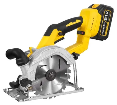 Obrázek produktu pro Elektrická kotoučová pila 150 mm - Akumulátorová ruční kotoučová pila - Bezuhlíkový motor - 3 rychlosti - Hloubka řezu 55 mm - Úhel řezu 0–45° - Kompatibilní s akumulátorem 18V - Bez akumulátoru