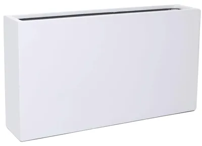 Produktbild von VIVANNO Raumteiler Fiberglas ELEMENTO SLIM Kasten, Weiß matt - 90x20x50 cm