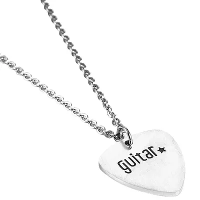 Produktbild von Guitar Halskette aus Silber für Uni KP21183