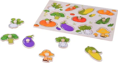Immagine prodotto di JOKOMISIADA Puzzle in legno di verdure