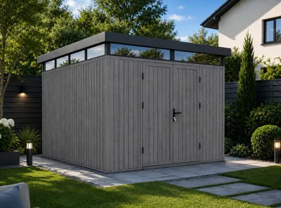 Produktbild von Linholm WPC Gartenhaus/Gerätehaus Stava 3,0 x 3,1 - 8,9 m²