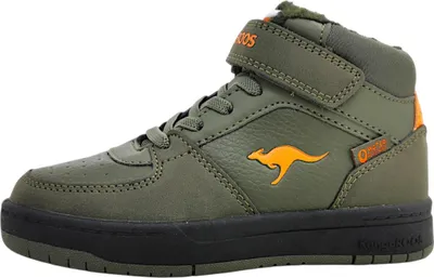 Immagine prodotto di KangaRoos K-CP Bound Mid EV, scarpe da ginnastica per bambini, stivaletti con lacci, ideali per l'arrampicata, colore verde, adatte al tempo libero