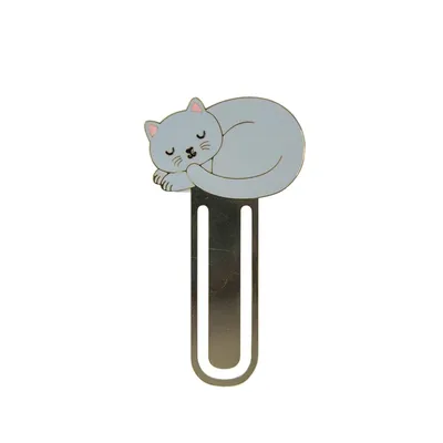 Produktbild von Sass & Belle, Lesezeichen, Magnetlesezeichen, Buchlesezeichen, Katze,
