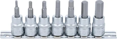 Zdjęcie produktu dla BGS technic Bit Socket Set, Stal chromowo-wanadowa, 342 mm, 342 g
