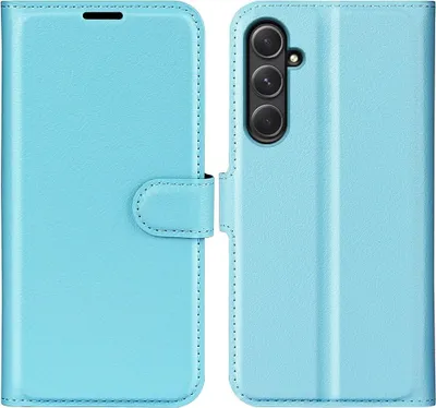 Produktbild von Samsung Galaxy A55 Hülle - Coverup Klapphülle - Hellblau