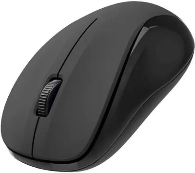 Obrázok produktu pre Bezdrôtová myš (3 tlačidlá, 2,4 GHz, 1200 dpi, optická pre notebook/PC/notebook, bezhlučná, batéria, pre pravákov, pre ľavákov USB prijímač