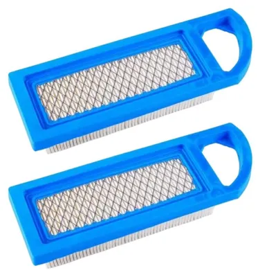Produktbild von 2x Trade-Shop Luftfilter / Waffelfilter / Papierfilter kompatibel mit Briggs & Stratton 697014 697153 697776 795115 794422 797008 992358 677014 653202