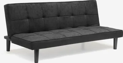 Produktbild von Giada Dark 2 Sitzer Stoff Design Sofa Bett für Haus und Büro