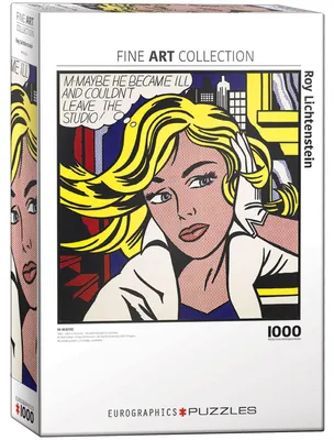 Immagine prodotto di Eurographics Puzzle M-Maybe - Roy Lichtenstein, 1000 Teile, 63.5 x 63.5 cm, 6004-6192