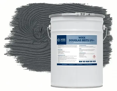 Productafbeelding van Wixx Douglasbeits UV+ - Antraciet - 1L