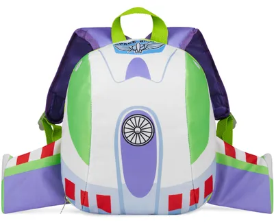 Produktbild von Disney Toy Story Rucksack Kinder mit 3D Flügeln Kinderrucksack für Kita Vorschule Reisen Freizeit Buzz Lightyear Geschenk für Jungs und Mädchen