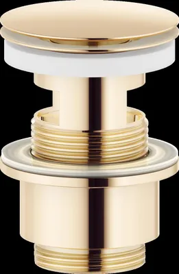 Image de Mora Push-down Ablaufventil Messing poliert PVD