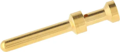 Produktbild von HARTING E-Crimpkontakt Kontaktstift (M) 0,14mm² - 0,37mm² AWG26 - AWG22 gold, 1 Stück Werkstoff Eisen - 1 Stück