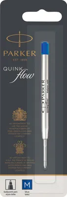 Produktbild von Parker S0909480 Kugelschreibermine QUINKflow - dokumentenecht, M, blau