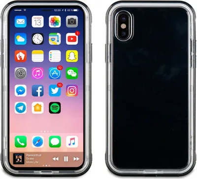 Produktbild von Muvit MUPAK0367, Cover, Apple, iPhone Xs/X, Transparent