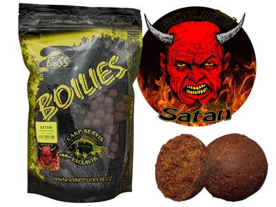 Obrázek produktu pro CSV Carp Servis Václavík boilies Boss2 Satan 25mm 1kg Průměr: 25mm