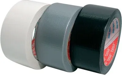 Produktbild von TESA Extra Power, Schwarz, Befestigung, Handwerk, Kennzeichnung, Reparatur, Metall, Holz, 25 m, 50 mm, 1 Stück(e)