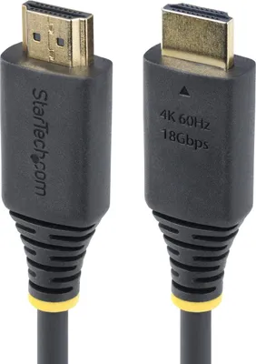 Obrázek produktu pro StarTech.com HDMI2-CABLE-4K60-30C, HDMI Typ A (standardní), HDMI Typ A (standardní), 18 Gbit/s, Audio Return Channel (ARC), Černá