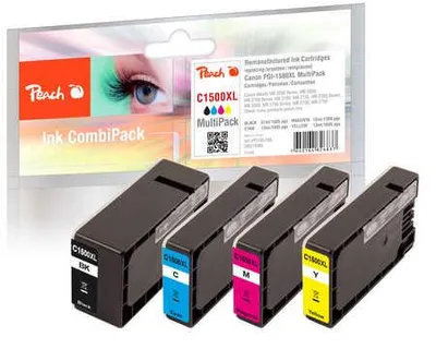 Obrázok produktu pre PEACH kompatibilný cartridge Canon PGI-1500XL CombiPack, 1x37/3x13ml