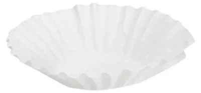 Produktbild von Duni Korbfilter Kaffeefilter Korbfilterpapier Kompostierbar Brewmatic 110/250 1,8l Weiß, 250 Stück