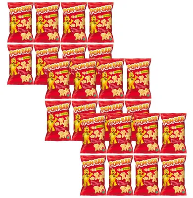 Produktbild von Funny Frisch Pom Bären Original gesalzen Kartoffelchips 75g 24er Pack