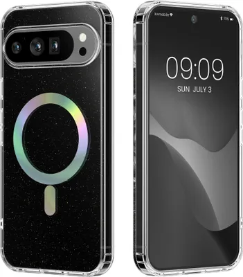 Produktbild von kwmobile Hülle kompatibel mit Google Pixel 10 Pro XL Handyhülle - Hard Case mit TPU Bumber - Schutzhülle kompatibel mit MagSafe - Kameraschutz -