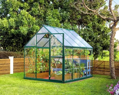 Obrázek produktu pro Palram - Canopia Hliníkový skleník Hybrid 68 zelený 247x185x208 cm