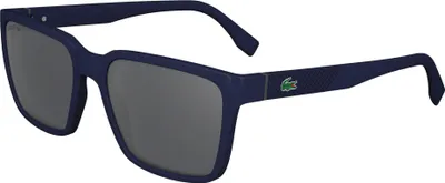 Productafbeelding van Lacoste L6011S blauwe zonnebril voor heren, maat 56/18/140