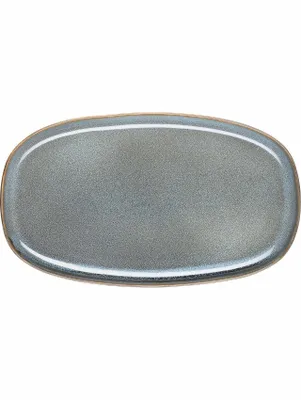 Image de ASA Platte, oval, denim blau saison 27201118