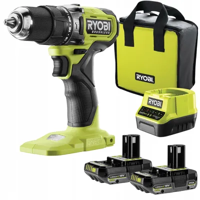 Obrázok produktu pre RYOBI Wiertarko-wkrętarka udarowa 18V z silnikiem bezszczotkowym