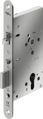 Image de Serrure anti-panique Dormakaba SVP 5272 - Serrure de porte de secours DM 65 droite selon EN 179, EN1125, acier galvanisé
