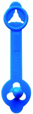 Produktbild von Briefknopf Sigma 48mm VE=100 Stück blau