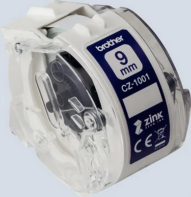 Produktbild von Brother CZ-1001 - Rolle (0,94 cm x 5 m) 1 Rolle(n) Endlosetiketten - für Brother VC-500W