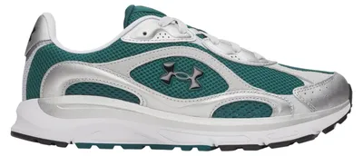 Produktbild von Under Armour - "Tech" Athletisch Sneaker für Herren, Leder GT41453 (41 EU) (Grün/Silbergrau/Schwarz)