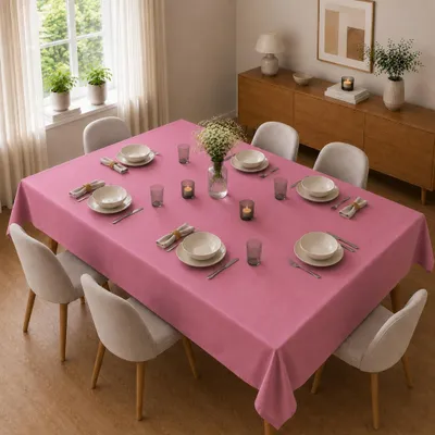 Produktbild von Tischdecke 130 x 250 cm für Küche & Esstisch in Altrosa