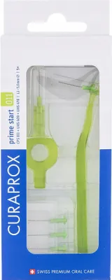 Produktbild von Curaprox CPS Prime 011 Bürstenset + Griffe