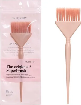 Produktbild von INF Strähnchen-Kamm Haarfärbepinsel - Professionelles Salon-Werkzeug Rosa