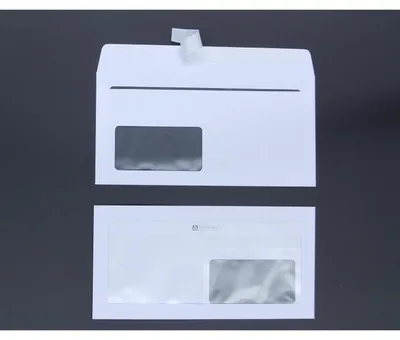 Produktbild von Werbefensterhüllen DIN C6/5 100g/qm haftklebend Sonderfenster VE=500 Stück