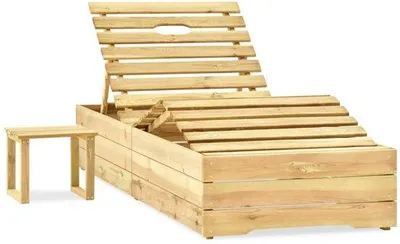 Obrázok produktu pre Ligbed z dubového dreva – zelený – odolný voči poveternostným vplyvom